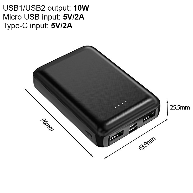 10000mAhヒーティングウェア用パワーバンク、5V 2A - Heated Vest Battery のレビューと価格