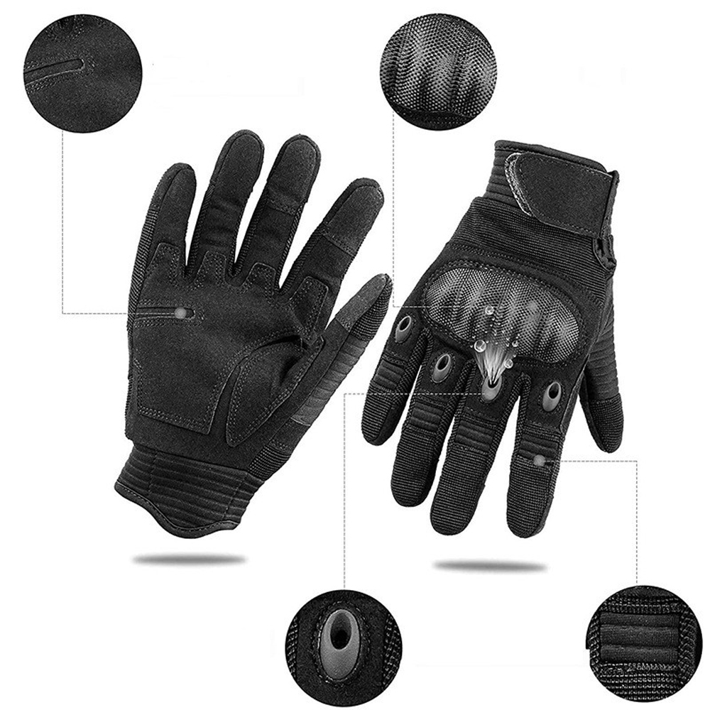 タッチスクリーン対応タクティカルグローブ アウトドアサイクリ - Touch Screen Gloves のレビューと価格